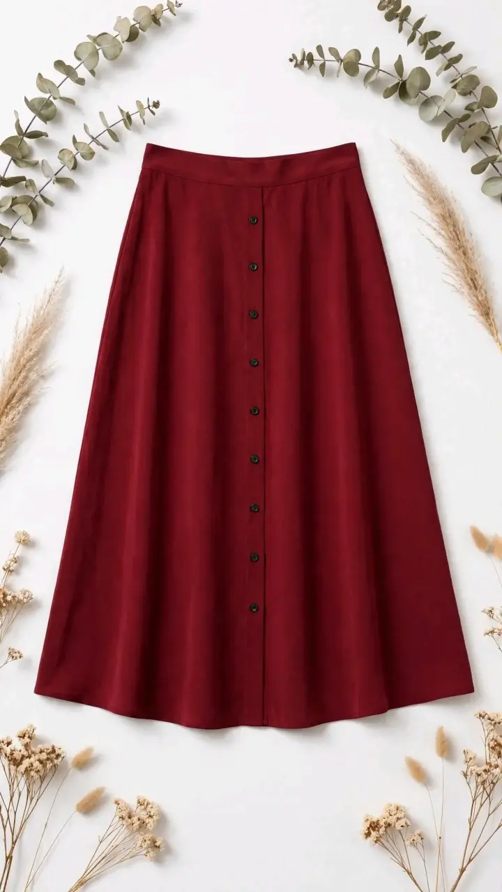 Vestido azul con volantes y cinturón - 3