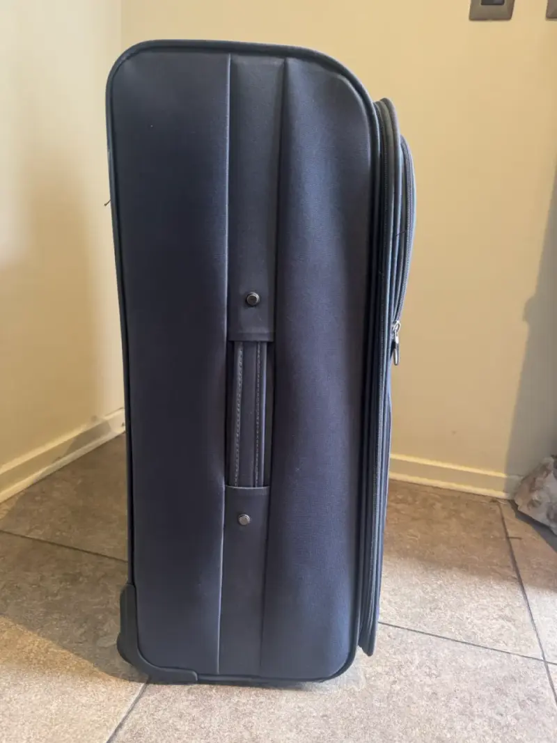 Maleta de viaje azul Paragon con ruedas - 2