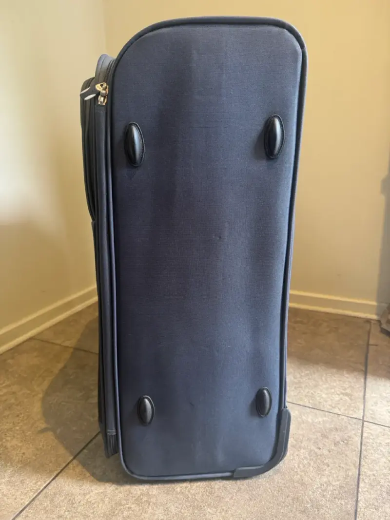 Maleta de viaje azul Paragon con ruedas - 3