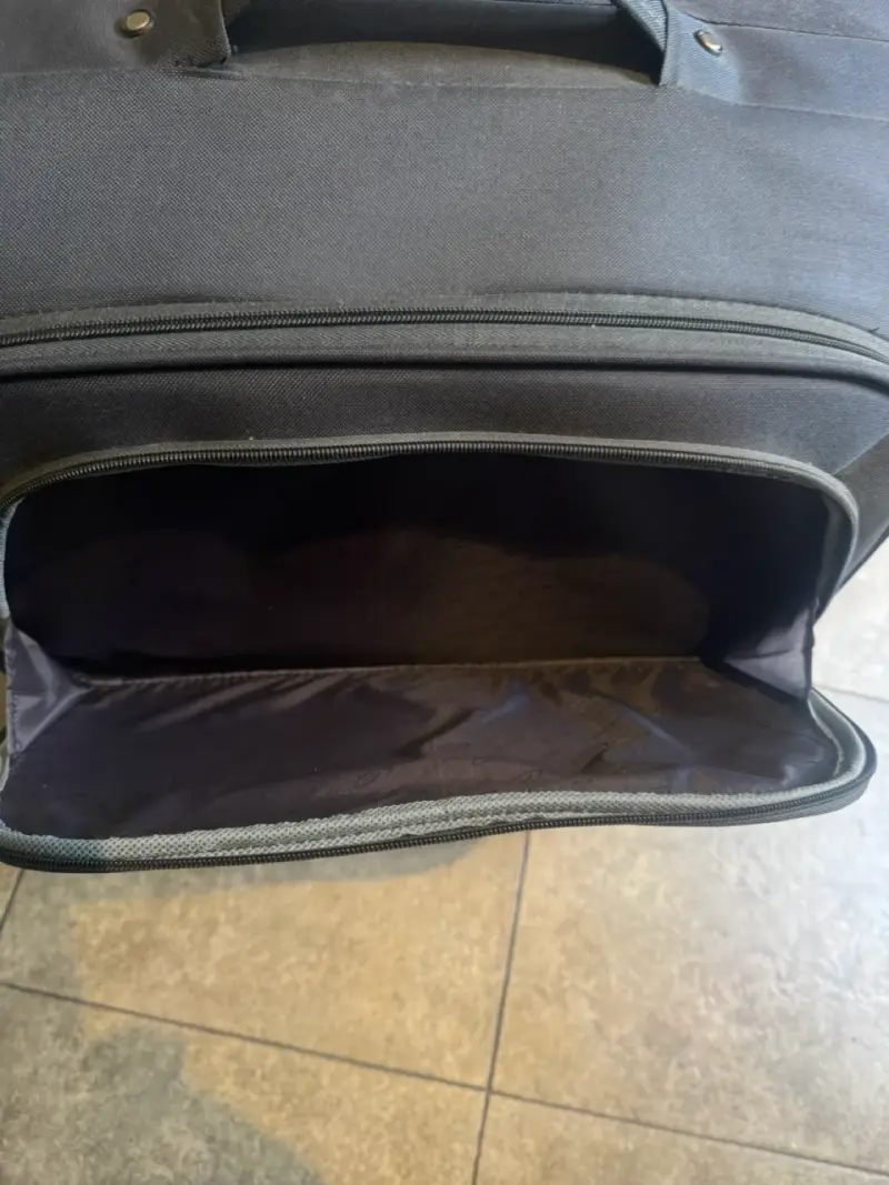 Maleta de viaje azul Paragon con ruedas - 5