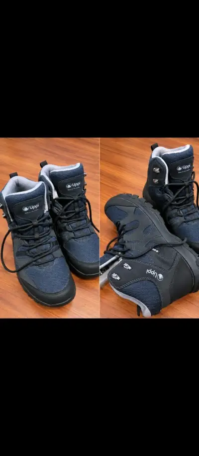 Botas de montaña Uppi negras para hombre - miniatura 1
