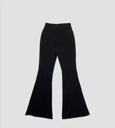 Jeans acampanados Lolita Pocket negros talla 36 - miniatura 2