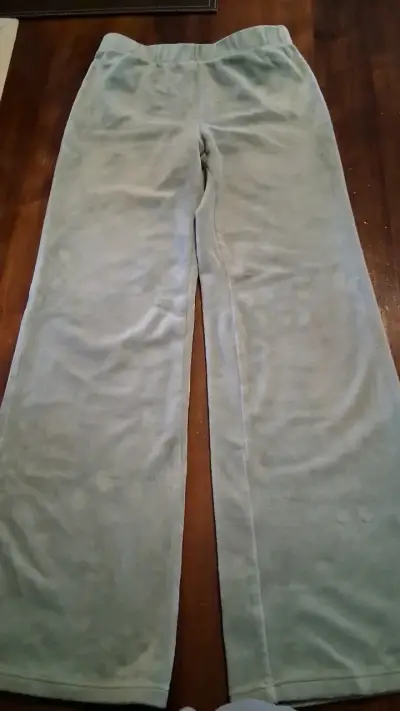 Pantalones de felpa verde H&M para niños - miniatura 1