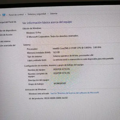 PC Gamer i3 9th Rx580 - miniatura 5