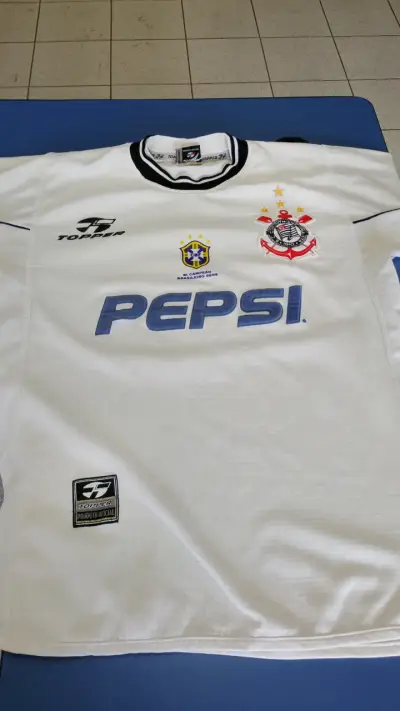 Camiseta Corinthians Pepsi Topper 1999 - miniatura 1