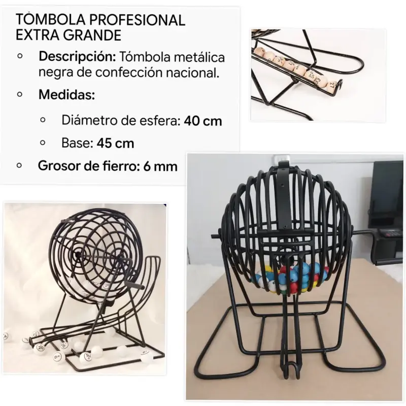Set completo de Bingo profesional - 2