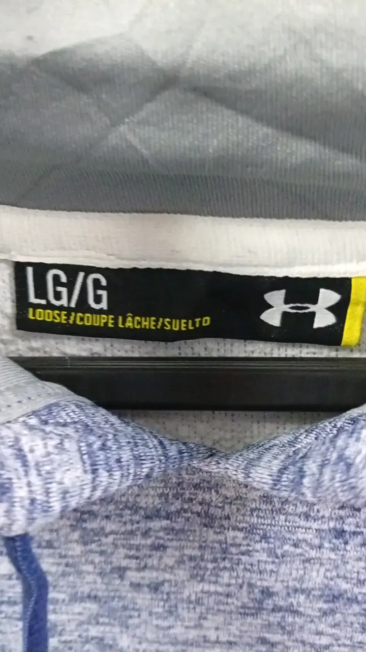 Polerón con capucha Under Armour azul para hombre - 2