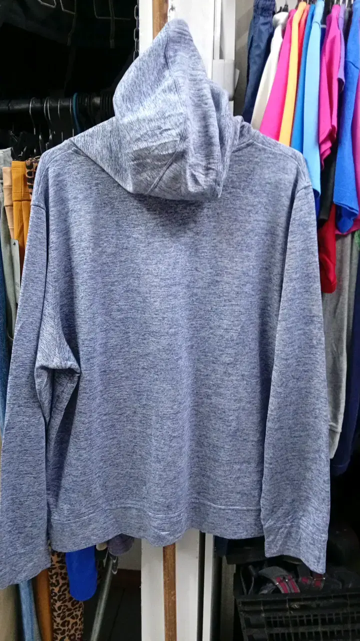 Polerón con capucha Under Armour azul para hombre - 4