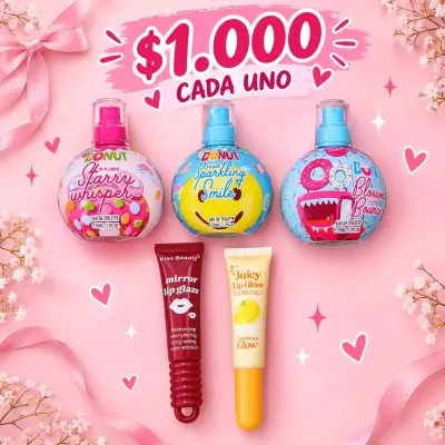 Set de maquillaje variado con esponjas y rubor - miniatura 3