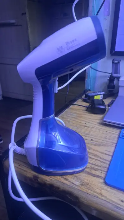 Plancha a vapor portátil Dress Trotter azul - miniatura 3