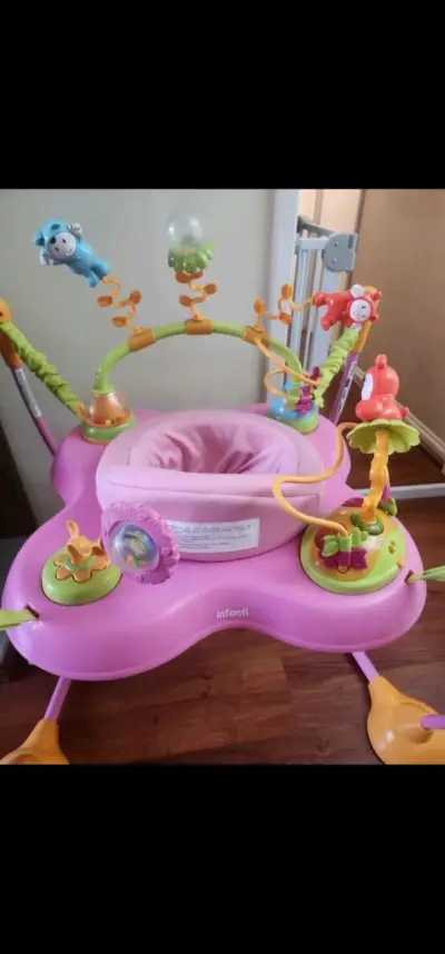 Centro de actividades para bebé Infanti rosa - miniatura 2