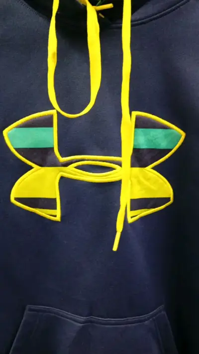 Polerón azul Under Armour con capucha - miniatura 2