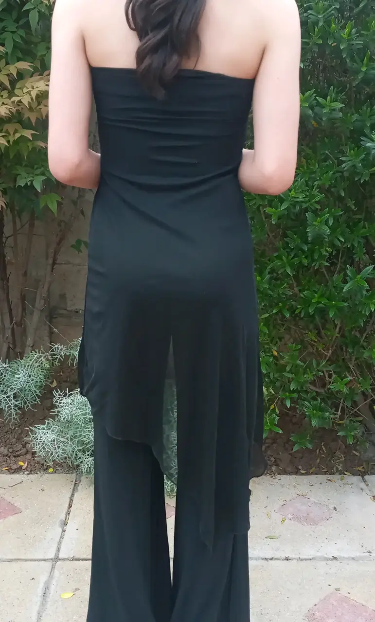 Enterito negro elegante - 3