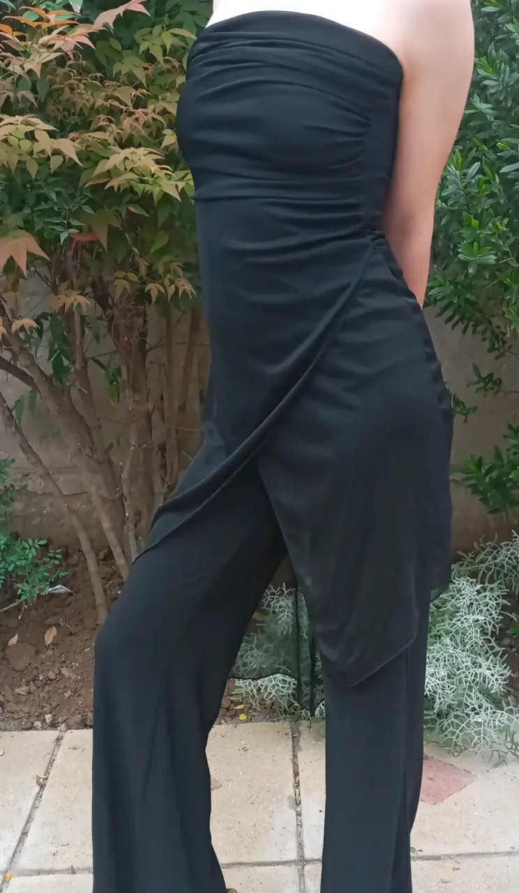 Enterito negro elegante - 5