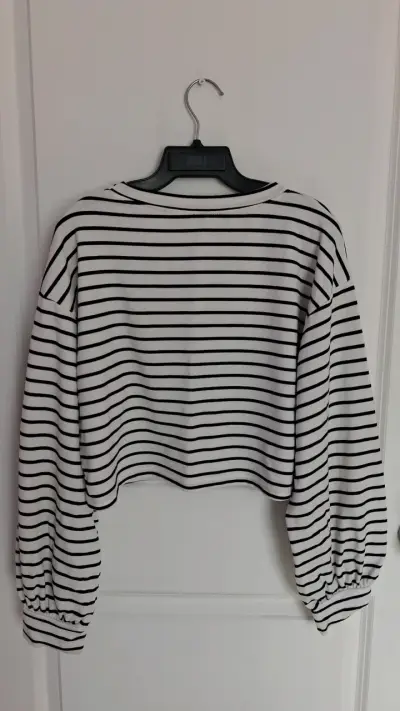 Polera rayada Shein con diseño de piña - miniatura 3