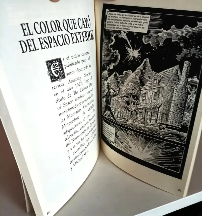 Comic Lovecraft en Comic II de Juan Vásquez - 4