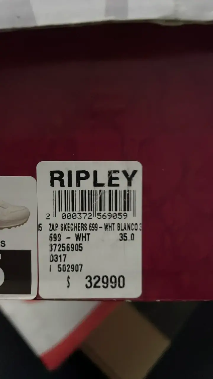 Zapatillas Skechers Blancas con Memory Foam - 2
