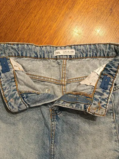 Falda de mezclilla para niña Zara talla 11-12 - miniatura 5