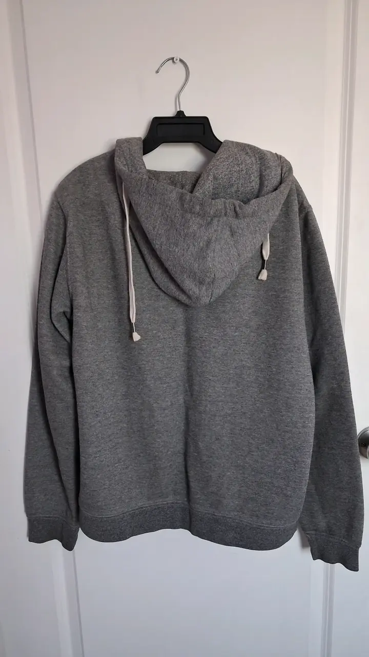 Polerón gris con capucha Basement talla S - 3