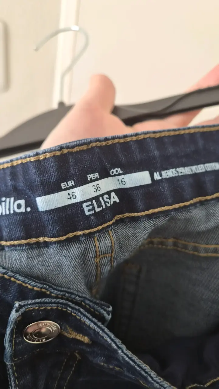 Jeans Wide Leg Sybilla talla 46 - 3