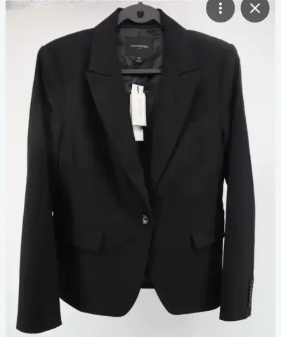 Blazer negro mujer Banana Republic elegante - miniatura 1