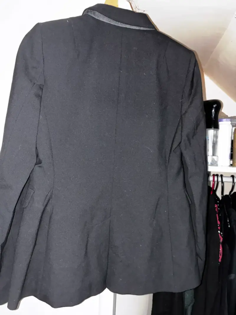 Blazer negro mujer Banana Republic elegante - 5