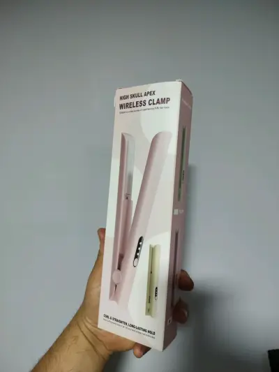 Plancha de Pelo Inalámbrica 2 en 1 Rosa - miniatura 2