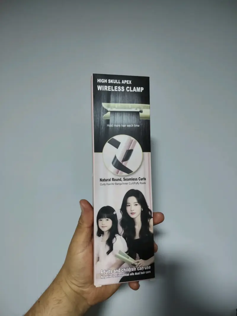 Plancha de Pelo Inalámbrica 2 en 1 Rosa - 3