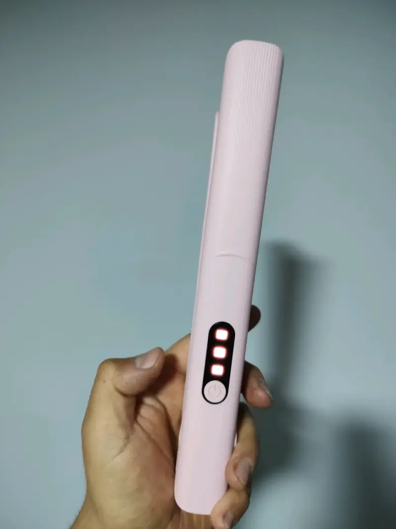 Plancha de Pelo Inalámbrica 2 en 1 Rosa - 6