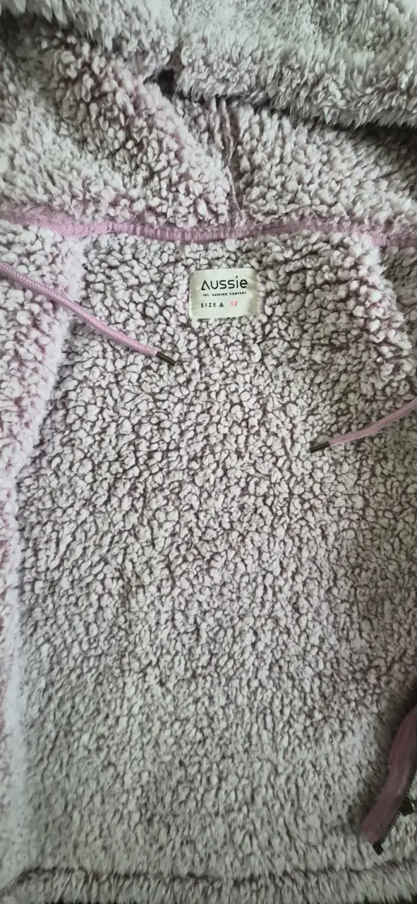 Chaqueta de felpa con capucha Aussie talla 14 - 2
