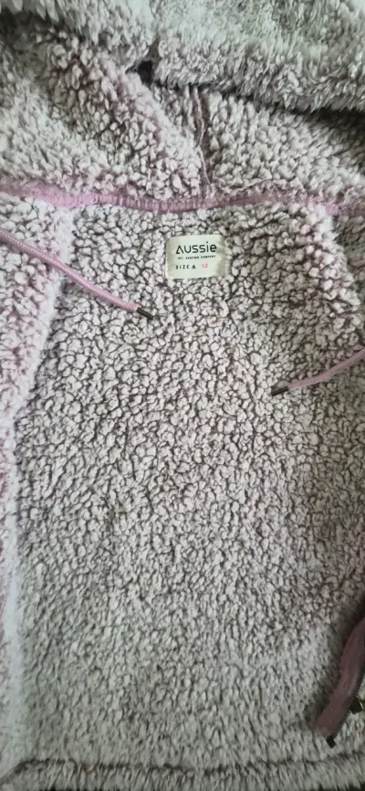 Chaqueta de felpa con capucha Aussie talla 14 - miniatura 2