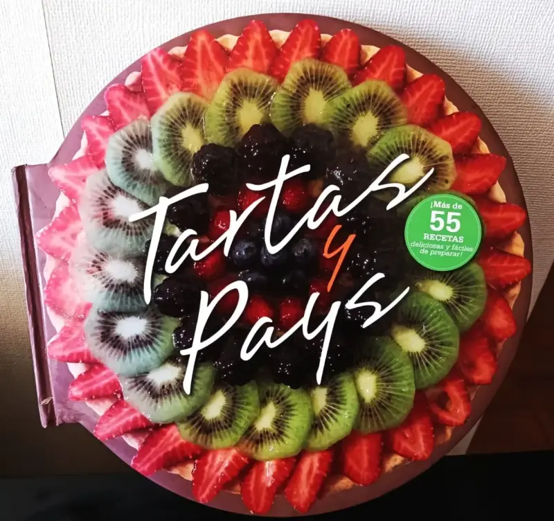 Libro de recetas Tartas y Pays + 55 recetas - 1