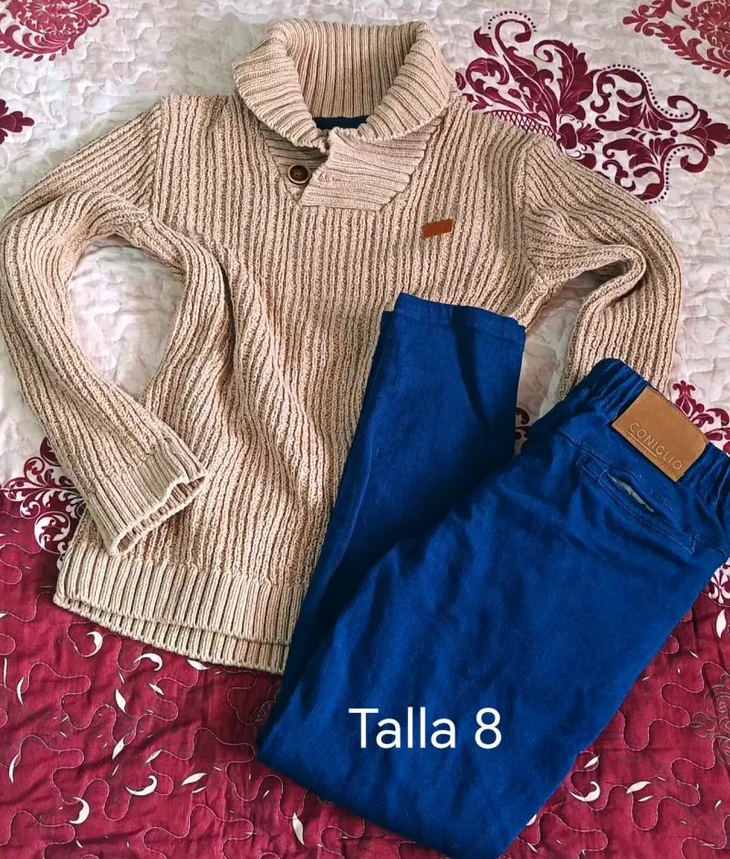 Lote de ropa niño talla 8 - 2