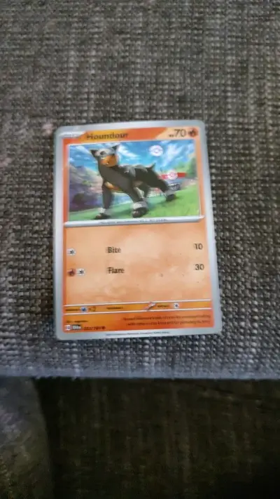 Cartas Pokémon Kilowattrel, Pidgeot V y Houndour - miniatura 4