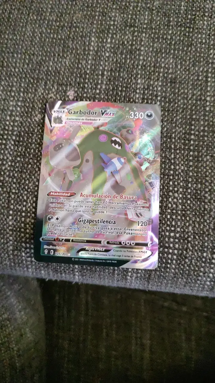 Cartas Pokémon Kilowattrel, Pidgeot V y Houndour - 5