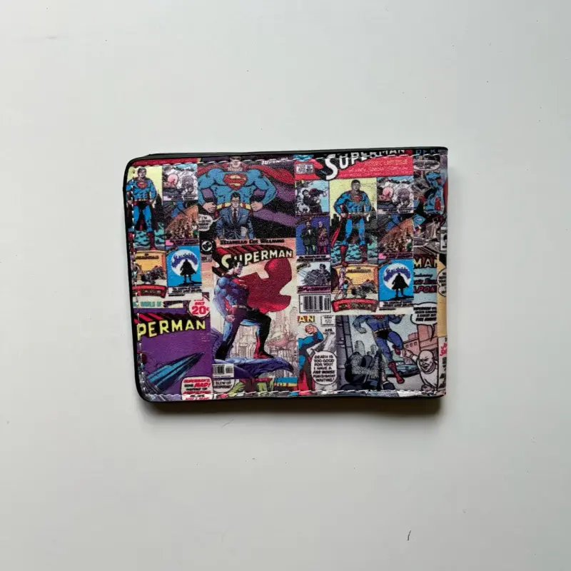 Billetera de Superman con diseño de cómic - 4