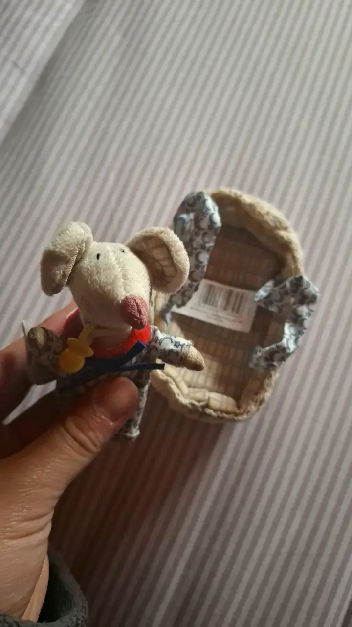 Ratoncito de tela Rufo para niños - 2
