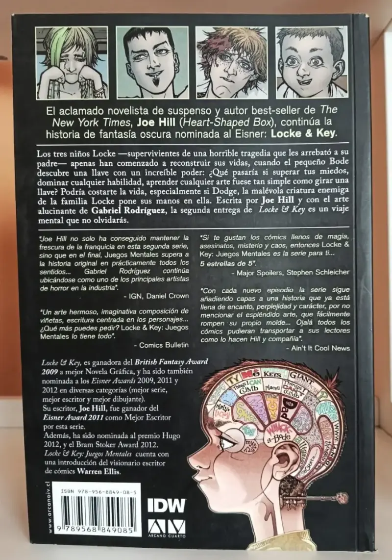 Libro Locke & Key Volumen 2: Juegos Mentales - 2