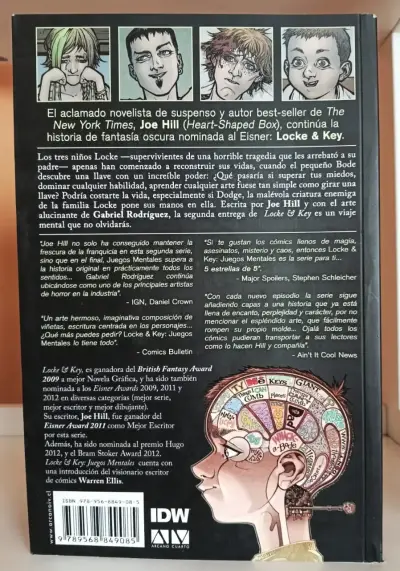 Libro Locke & Key Volumen 2: Juegos Mentales - miniatura 2