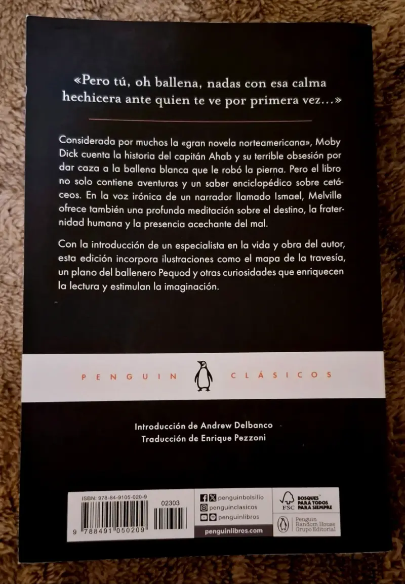 Libro Moby Dick de Herman Melville Penguin Clásicos - 2