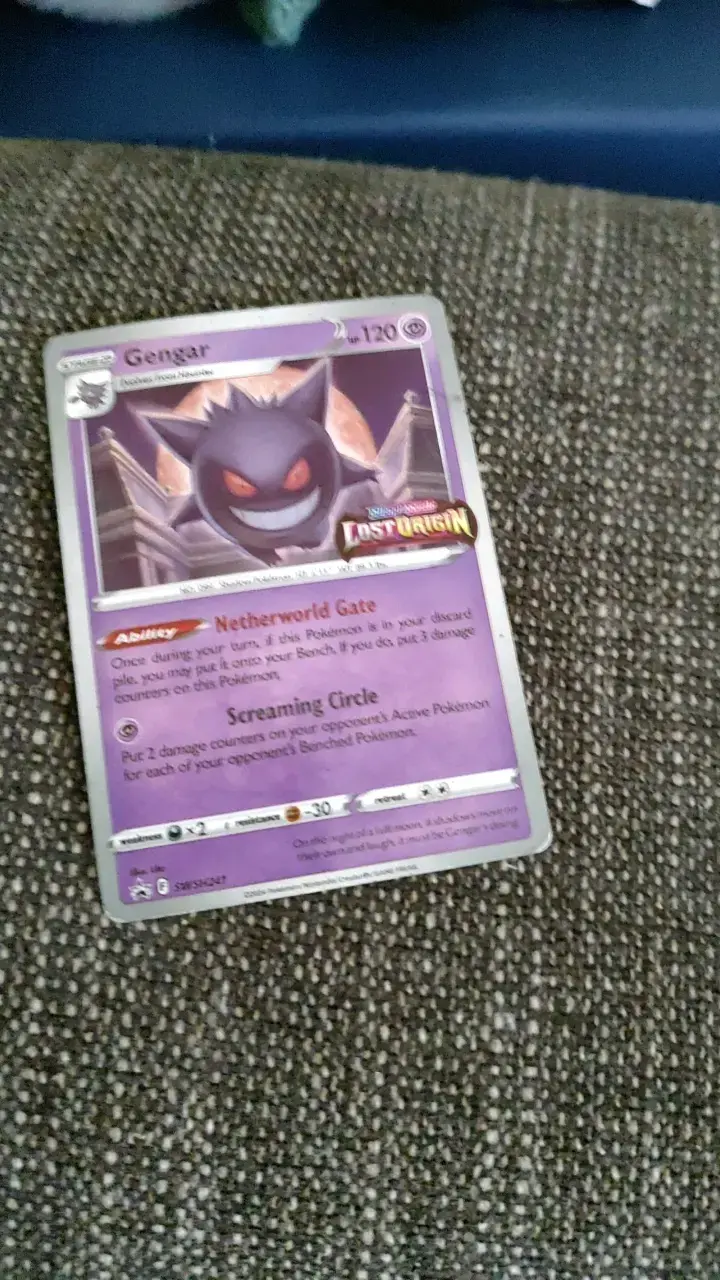 Carta Pokémon Gengar Lost Origin