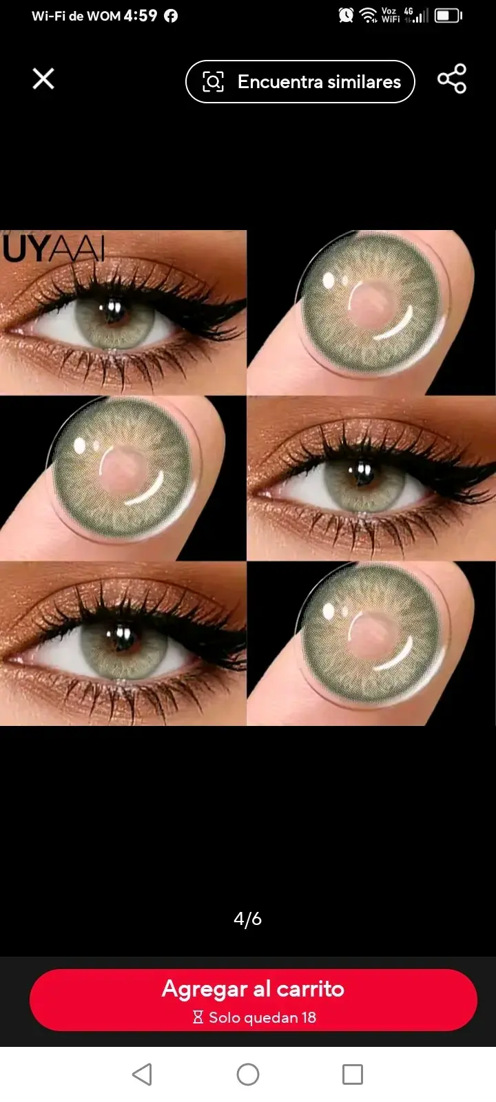 Lentes de contacto color marrón Mermaid - 2