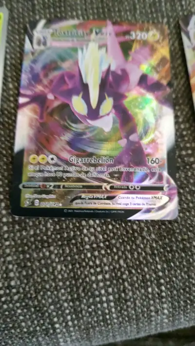 Cartas Pokémon VMAX Morpeko y Toxtricity - miniatura 2