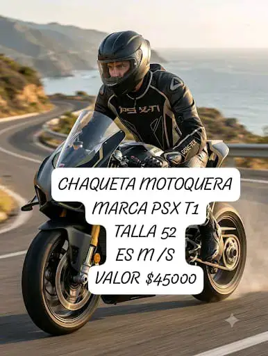 Chaqueta Motoquera PSX T1 Talla 52 - miniatura 1