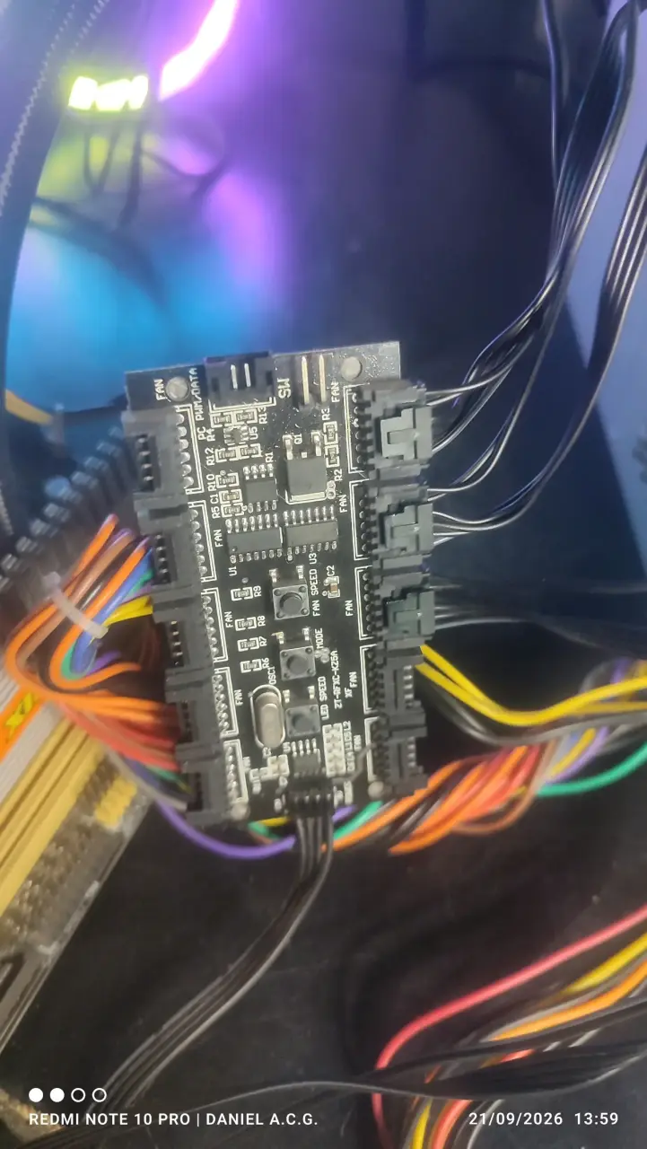 Disipación liquida 240mm con 2 ventiladores rgb - 2