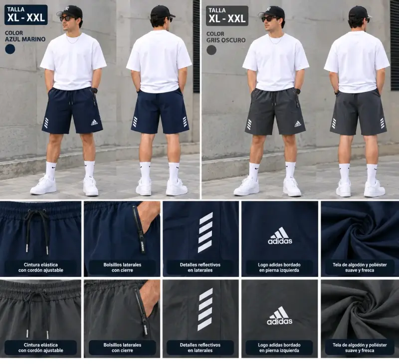Shorts deportivos Nike para hombre en varios colores - 4