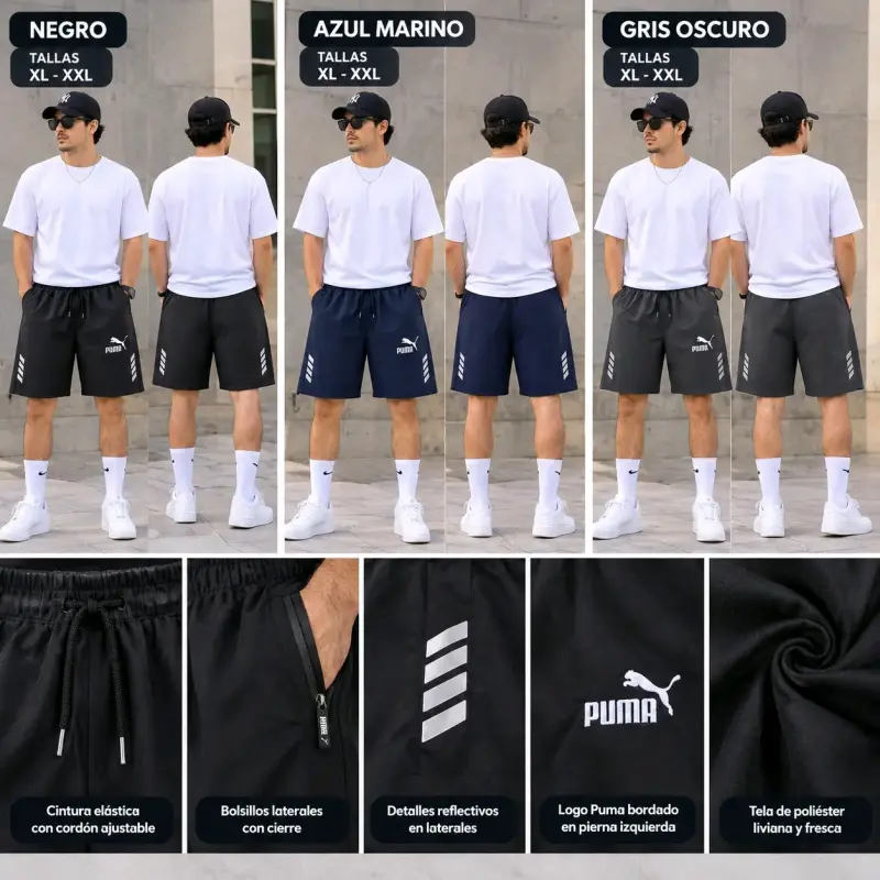 Shorts deportivos Nike para hombre en varios colores - 5