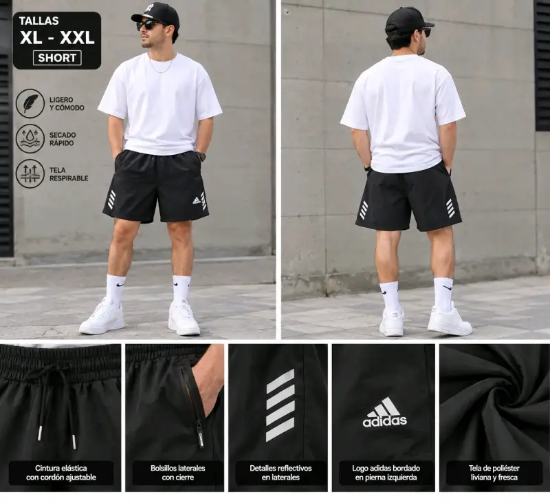 Shorts deportivos Nike para hombre en varios colores - 6
