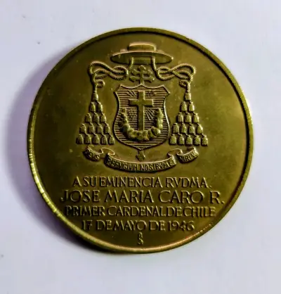 Medalla Conmemorativa José María Caro 1946 - miniatura 2