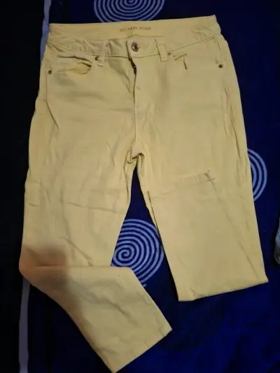 Pantalones amarillos Michael Kors para mujer - miniatura 1